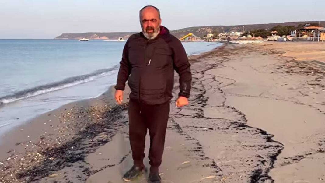 Çanakkale'deki büyük yangının izi Edirne'de: Kıyı şeridi küllerle kaplandı 2